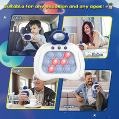 Lesipee Fast Push Game blue astronaut packaging confirms colorful gift-ready presentation