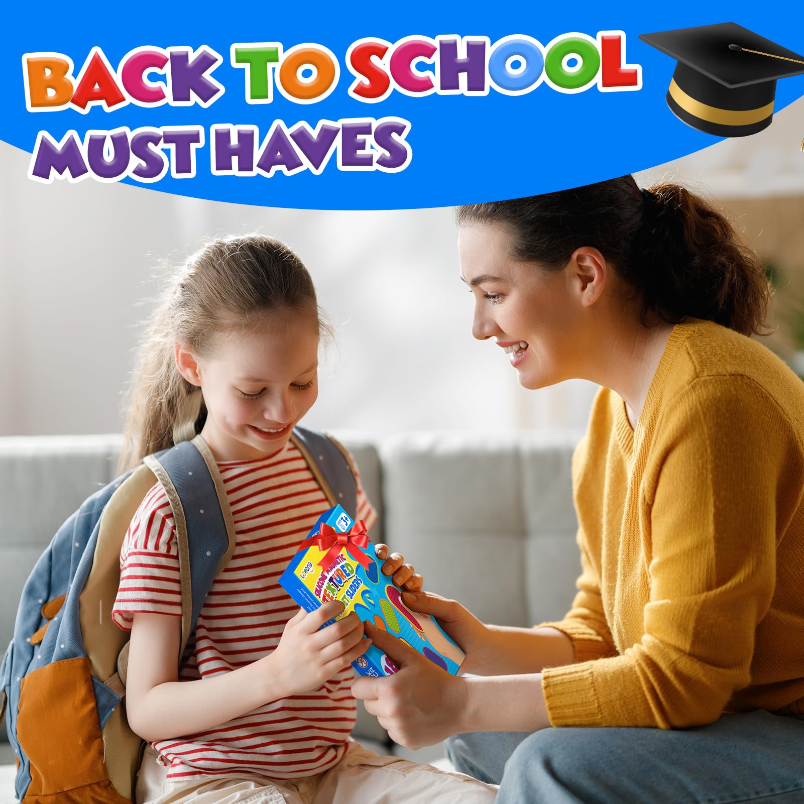 LESONG durable silicone sliders withstand daily classroom use and handling.