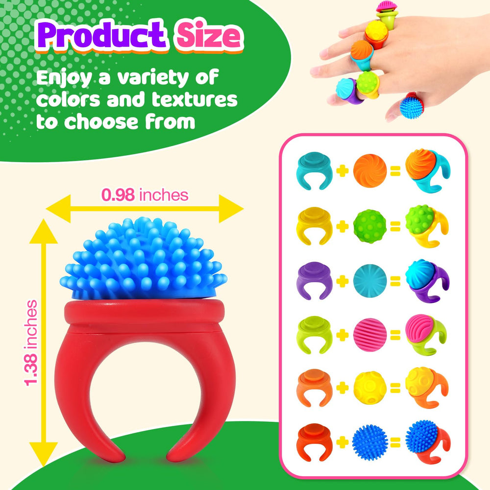LESONG fidget rings classroom use support for student concentration with calm tactile input