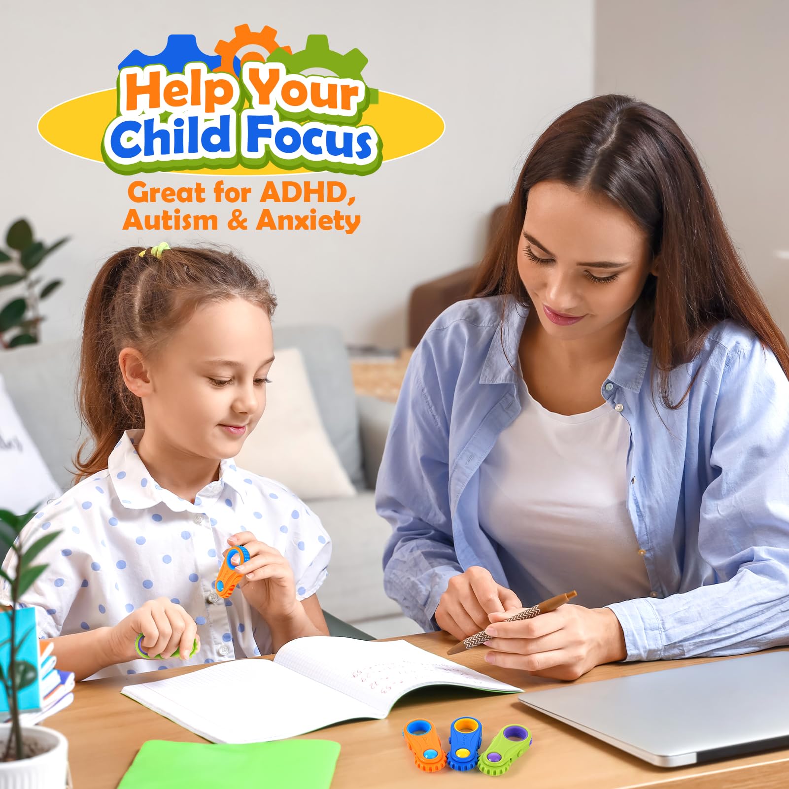 LESONG fidget slide: quiet motion supports classroom focus and calm