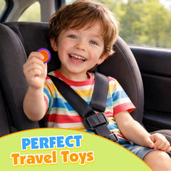 LESONG travel-friendly fidgets provide quiet, calming input during trips.