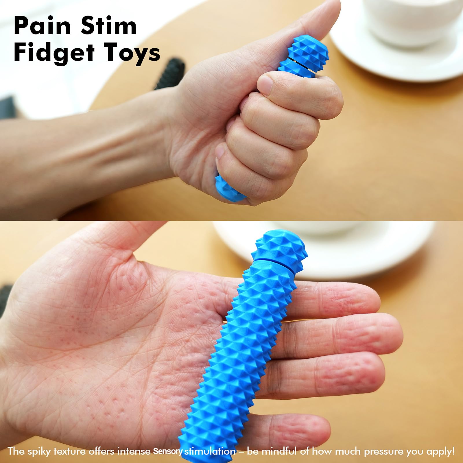 Lesong grip fidget in pocket size fits desks and backpacks