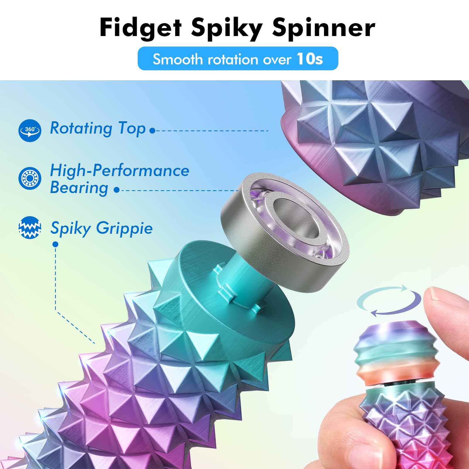 LESONG sensory fidget for office use to reduce distraction.