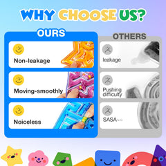 LESONG sensory maze toy varied shapes showcases bright colors fueling imaginative play
