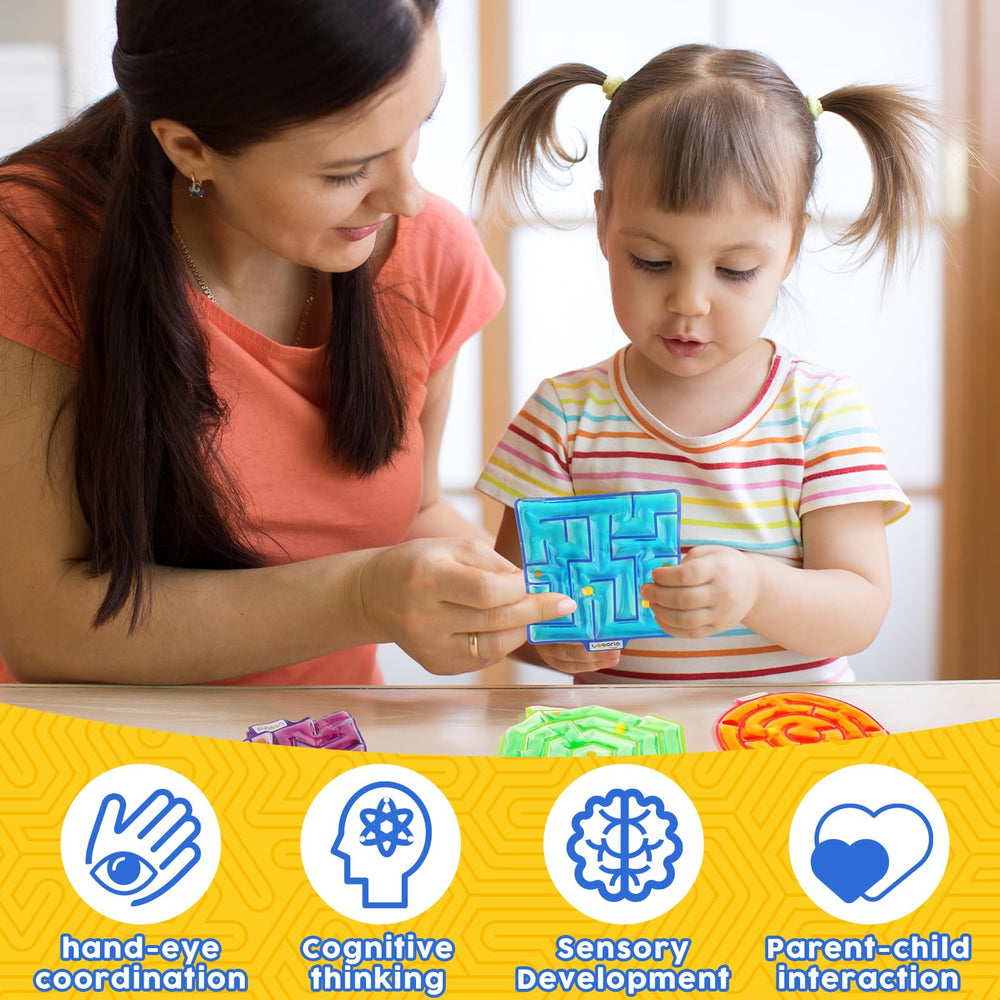 LESONG sensory toy in bright colors for visual engagement and relaxation