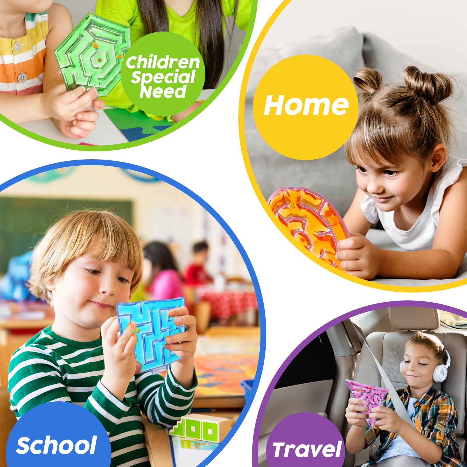 LESONG sensory toy ideal for car travel quiet play