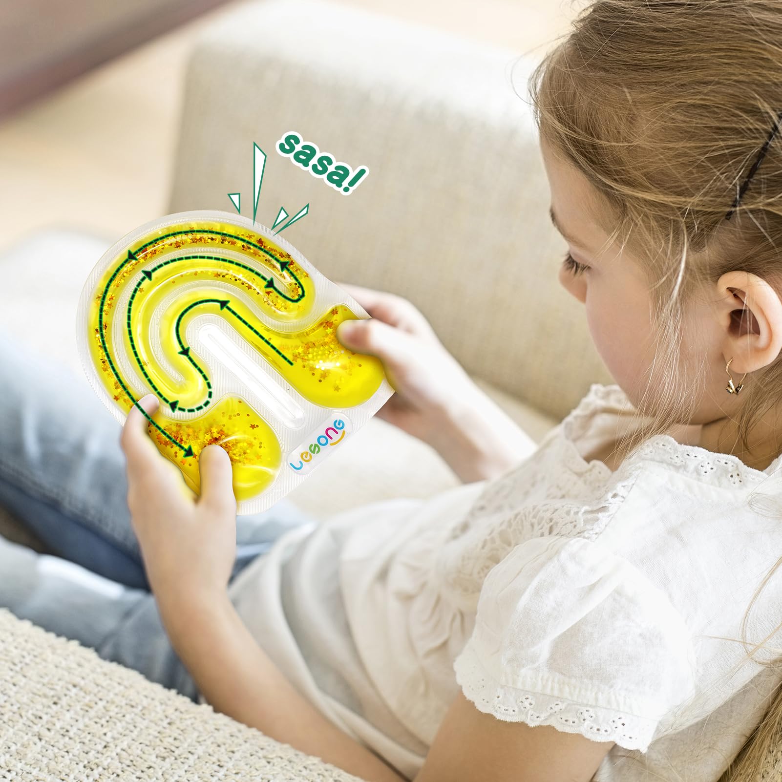 LESONG Sensory Tubes classroom use supports calm breaks for students.