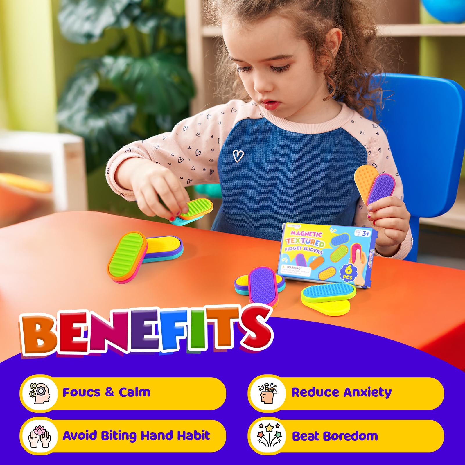 LESONG travel-friendly fidget set shown in pocket-friendly form for quiet focus.