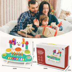 LESSETI 20in1 carrot-pulling game stimulates fine motor skills