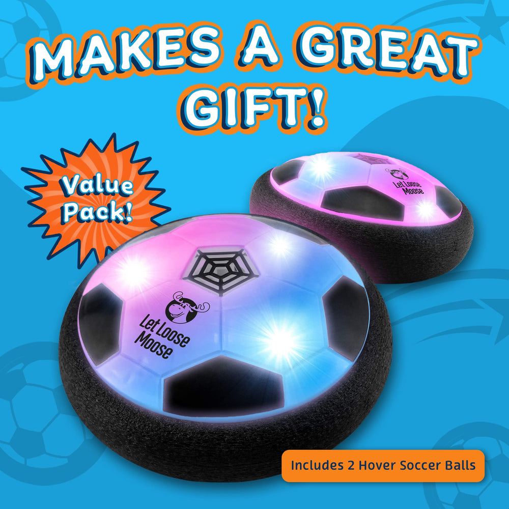 Let Loose Moose soft foam bumper hover ball protects furniture during safe play.