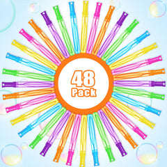 Letapapa bubble wands in six bright colors for vibrant outdoor play