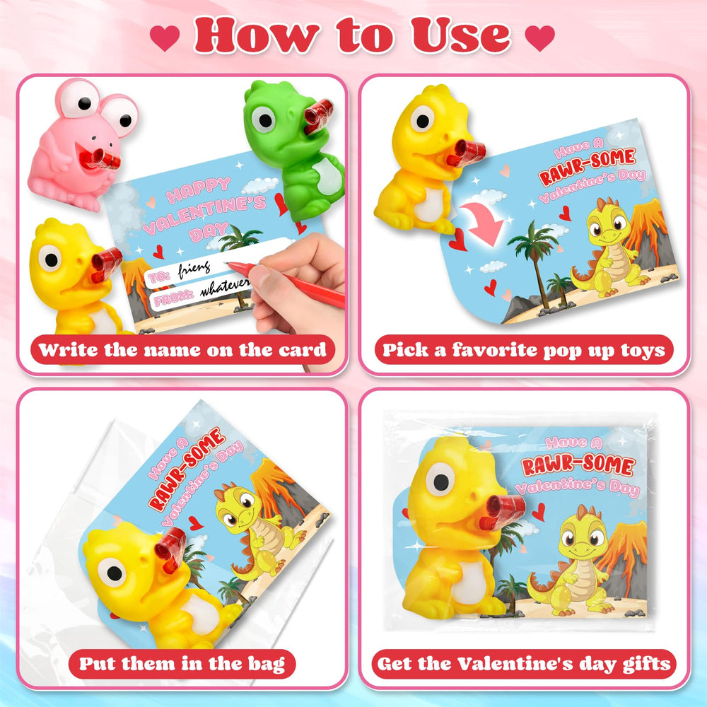 Letapapa classroom Valentine exchange favors ready for party use