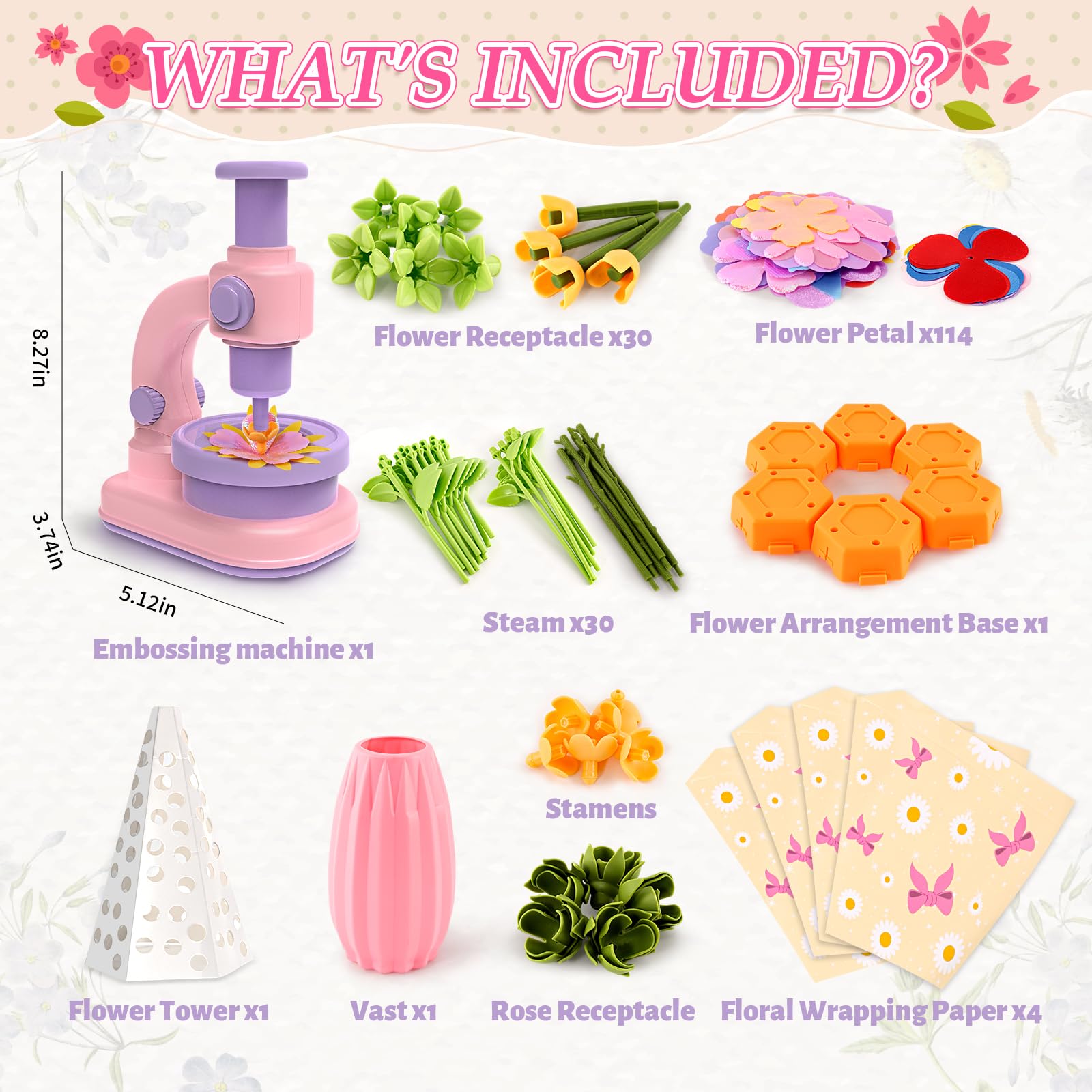 Letapapa fabric petals in bright colors for easy flower making.