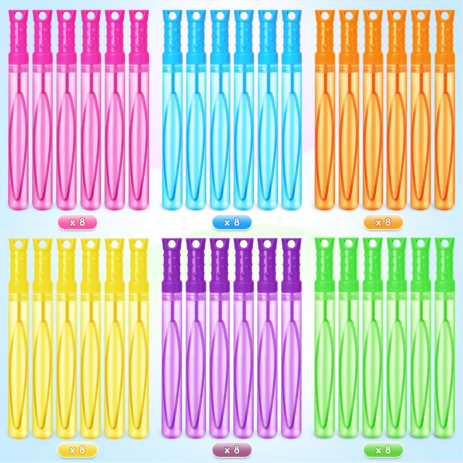 Letapapa giant 2oz bubble solution wand creates large bubbles for celebrations