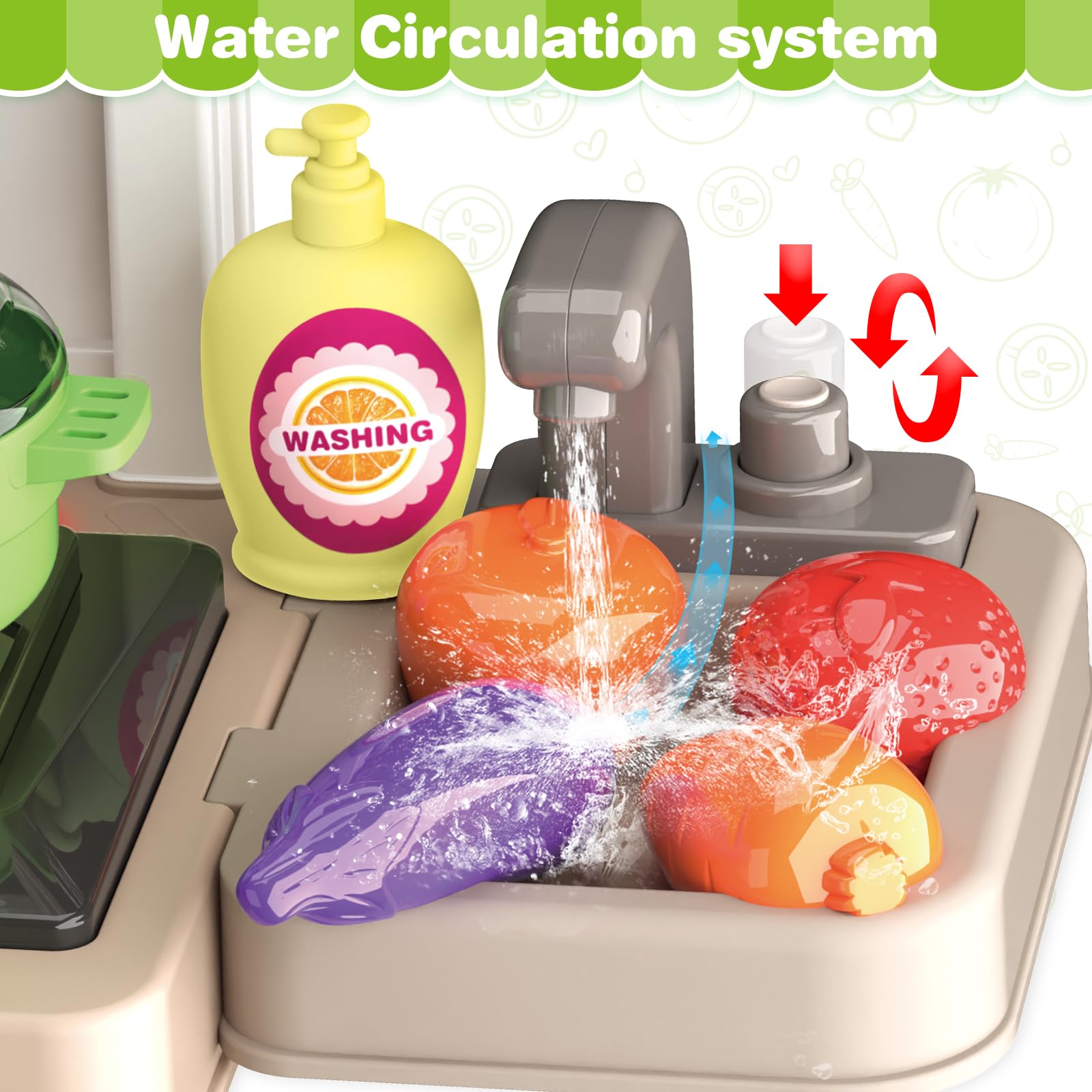 Letapapa Coffee machine adds pretend beverages during playtime.