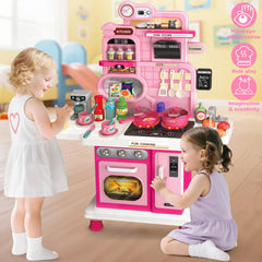 Letapapa Play Kitchen dishes and utensils support tidy pretend dining.