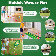 Letapapa toddler golf set putting mat perfect for early putting practice.