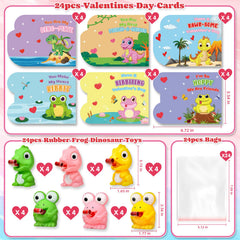 Letapapa valentine card back displays To/From section for sharing messages