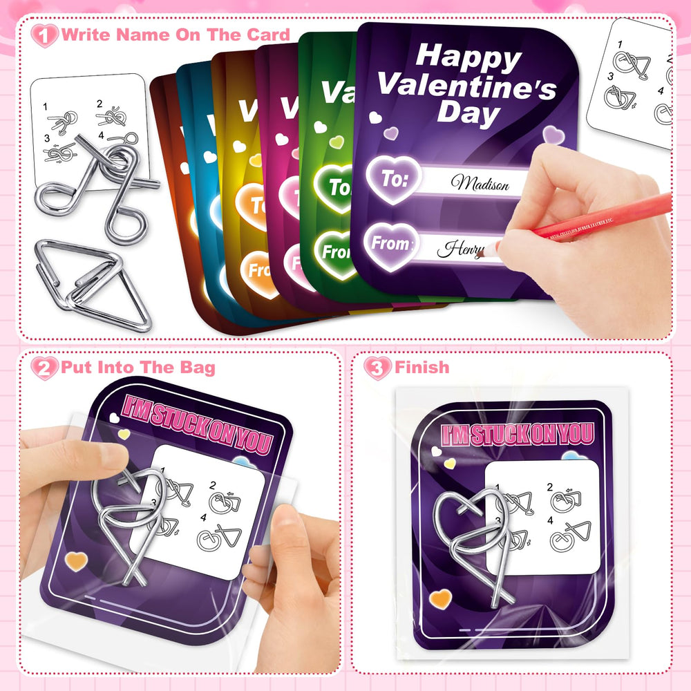 Letapapa valentines card yellow front—cheerful note for classmates.