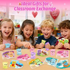 Letapapa classroom exchange cards and bears boost interaction and celebration.
