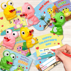 Letapapa valentines toy colors in three bright options for kids' play