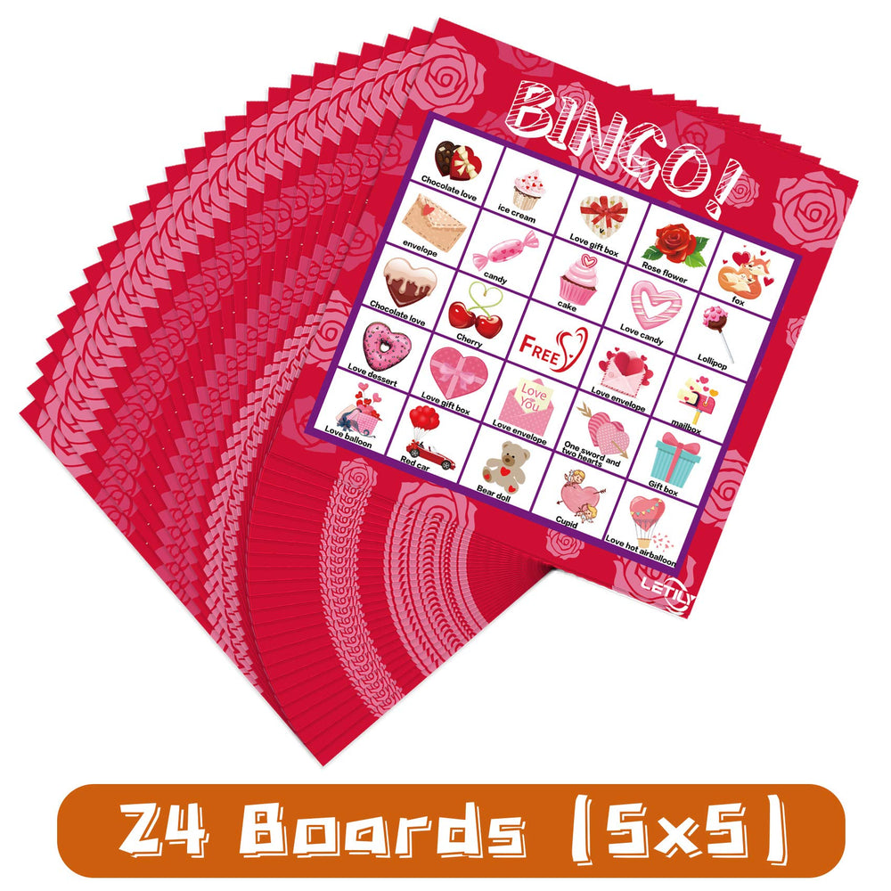 Letily colorful bingo chips are durable for repeated party use