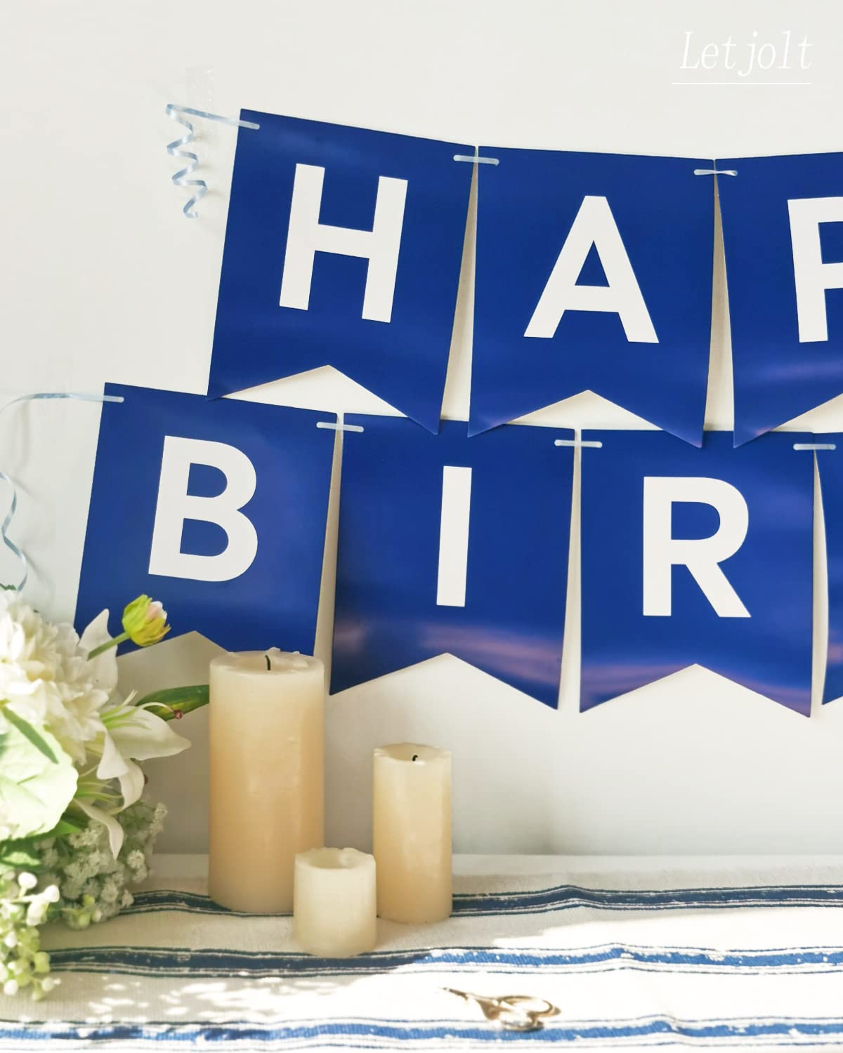 Letjolt photo backdrop banner for birthday parties and shoots