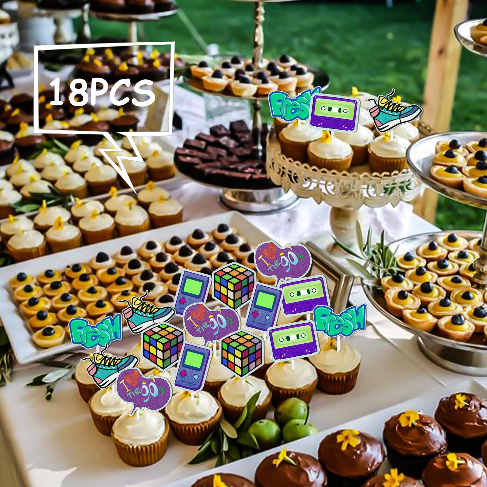 LETLIMIT food-grade sticks ensure safe, reliable cupcake toppings