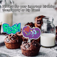 LETLIMIT unboxing reveals 18pcs toppers ready to decorate cupcakes