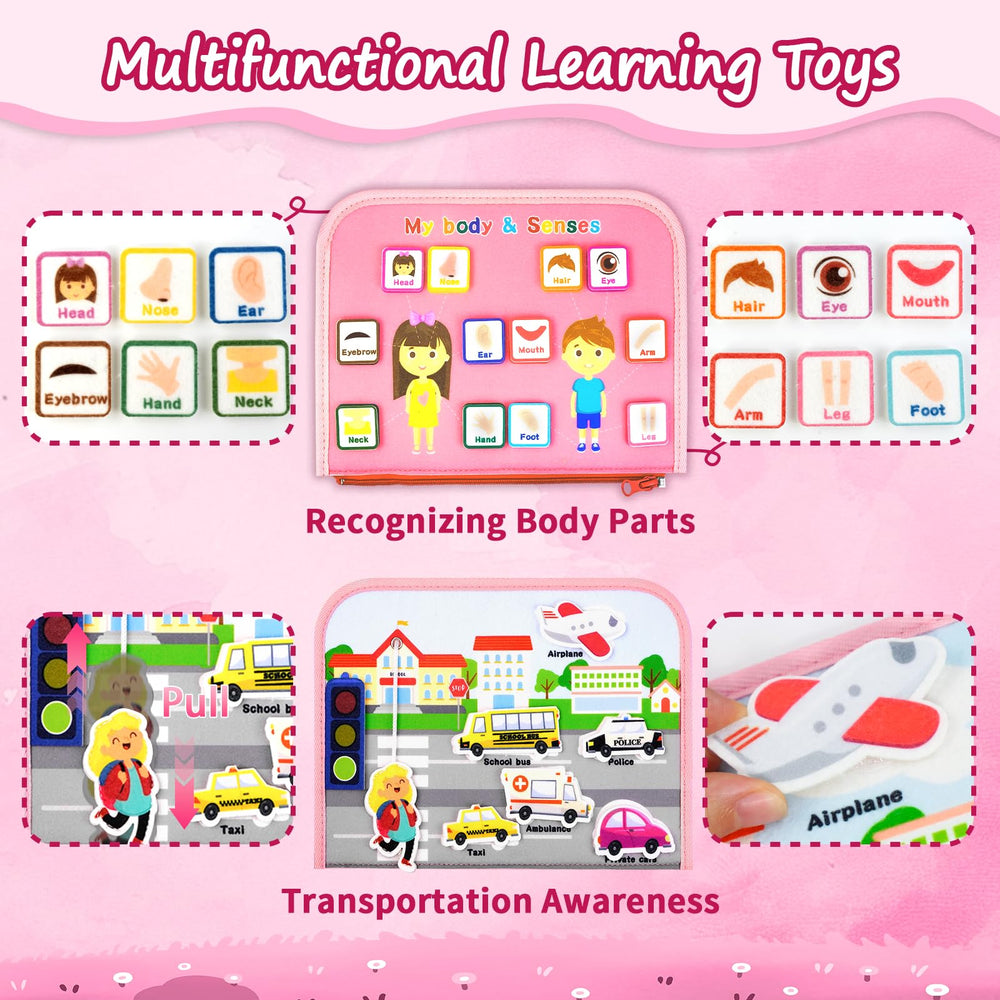 Letoya Busy Board Clock Time Activity supports early sequencing.
