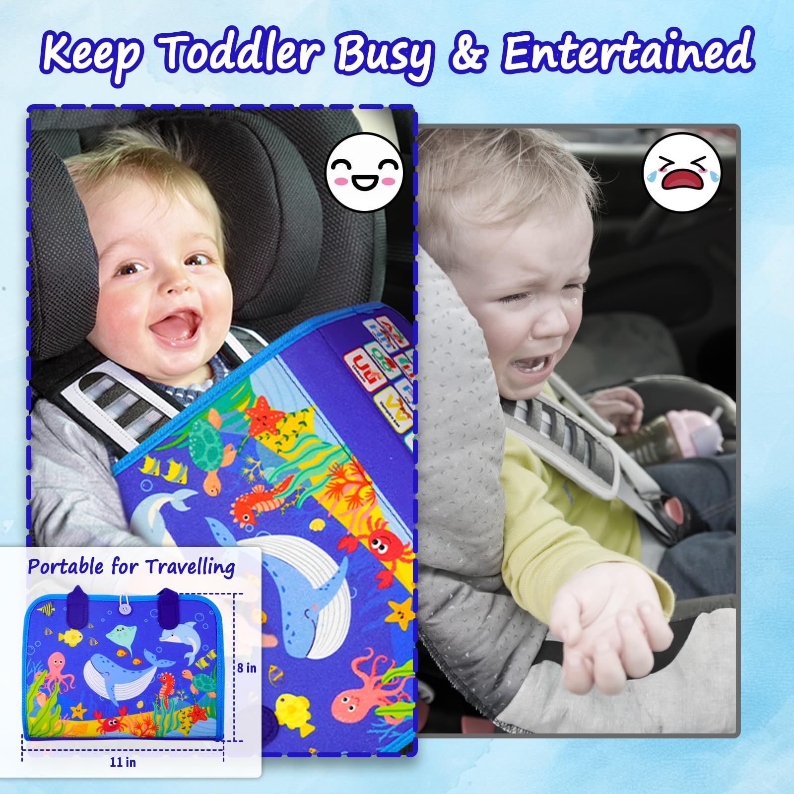 Letoya Ocean Busy Board gift idea appealing to parents seeking education and fun