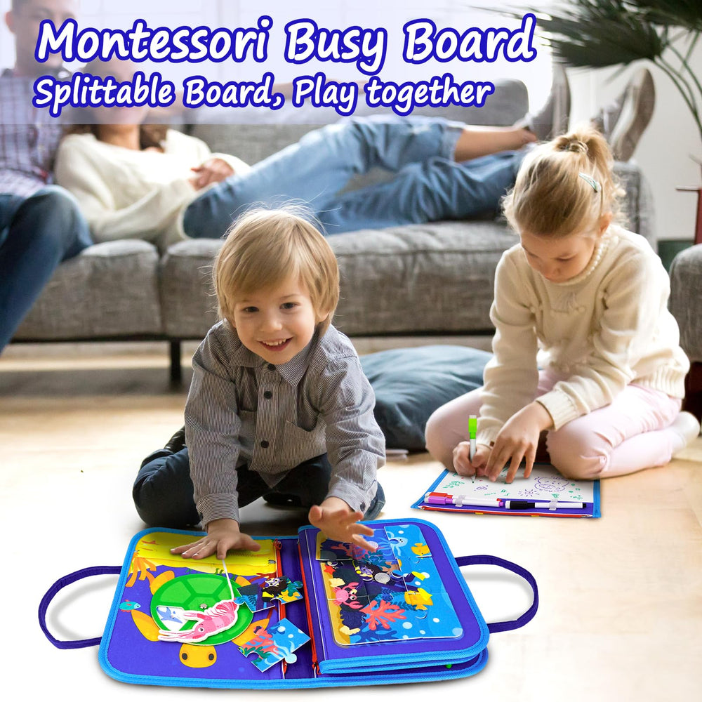 Letoya Ocean Busy Board made with safe materials for worry free play