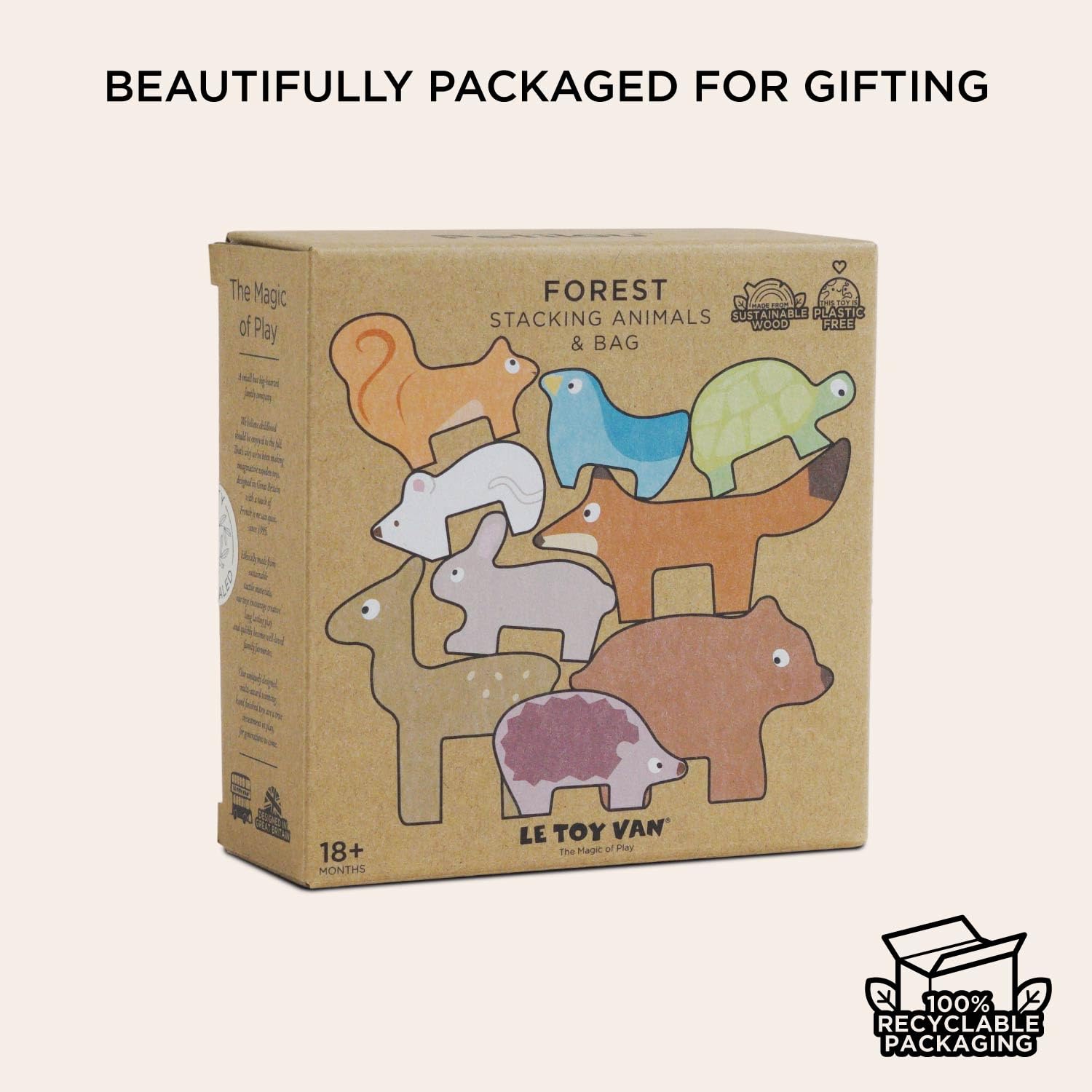 Le Toy Van toddler-friendly forest puzzle encouraging imaginative play