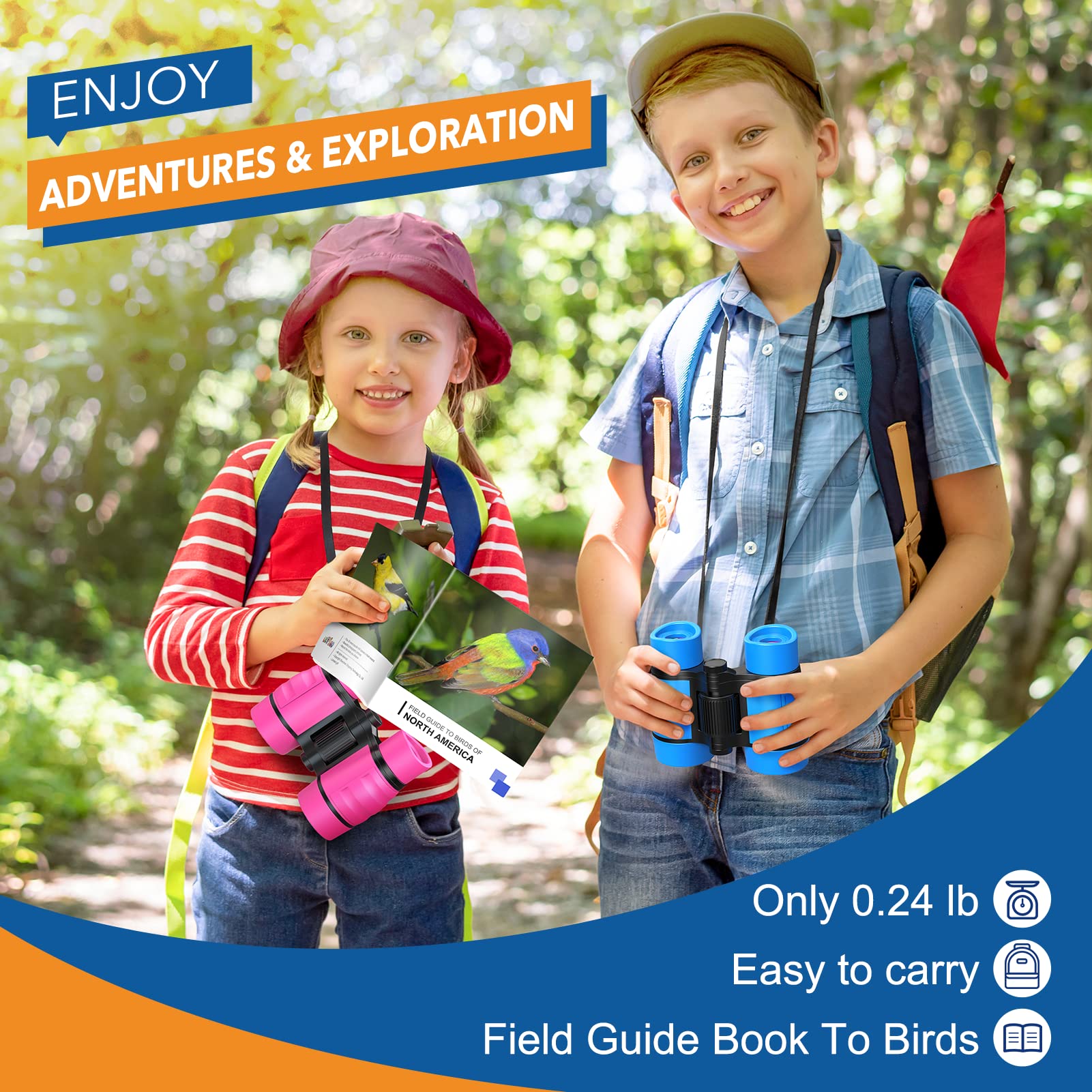 LET'S GO! Bird Watching Manual guides young explorers to recognize species.