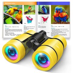 LET'S GO! Bird watching binoculars for kids in compact design, perfect for outdoor exploration