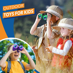 LET'S GO! kids binoculars boost camping and outdoor learning.