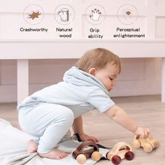 Let's Make durable wooden toy built to endure years of parent-child play.