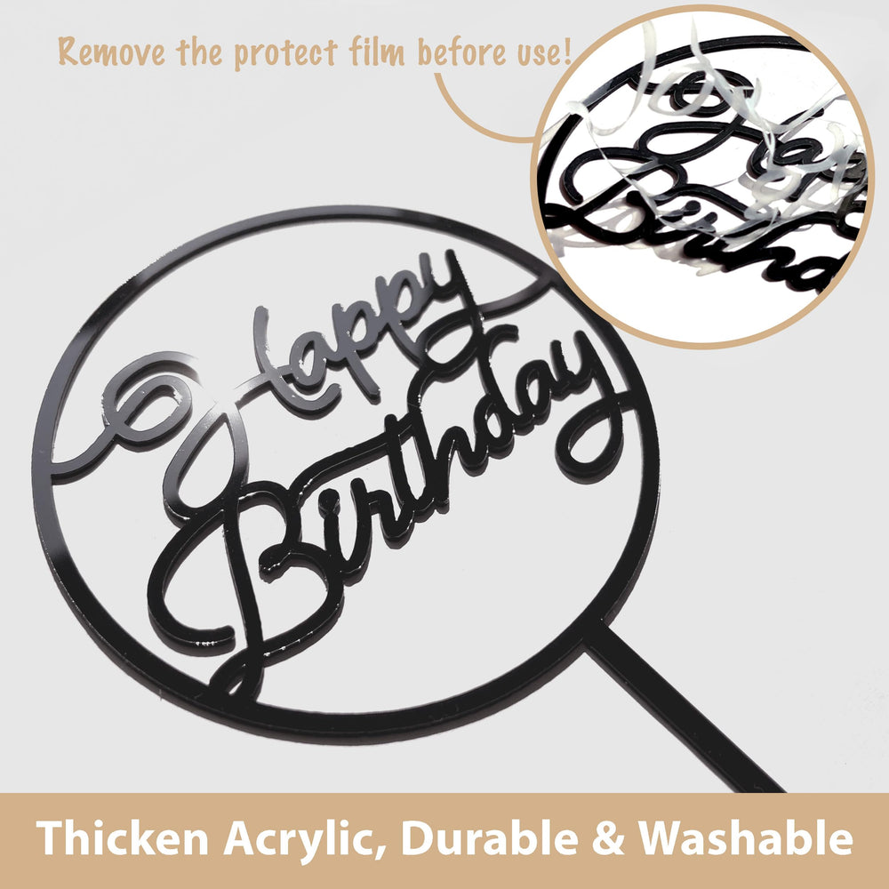 LetsCake versatile toppers suitable for cakes, cupcakes, and desserts.