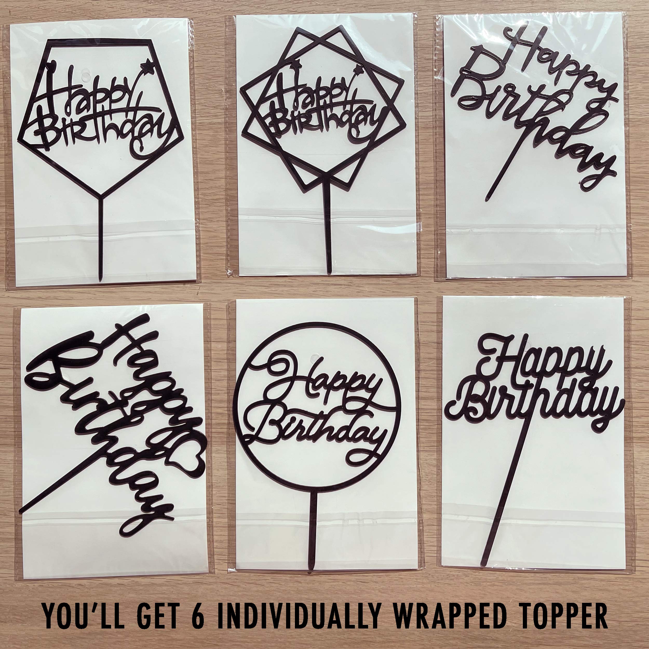 LetsCake toppers fit for all ages and party styles.