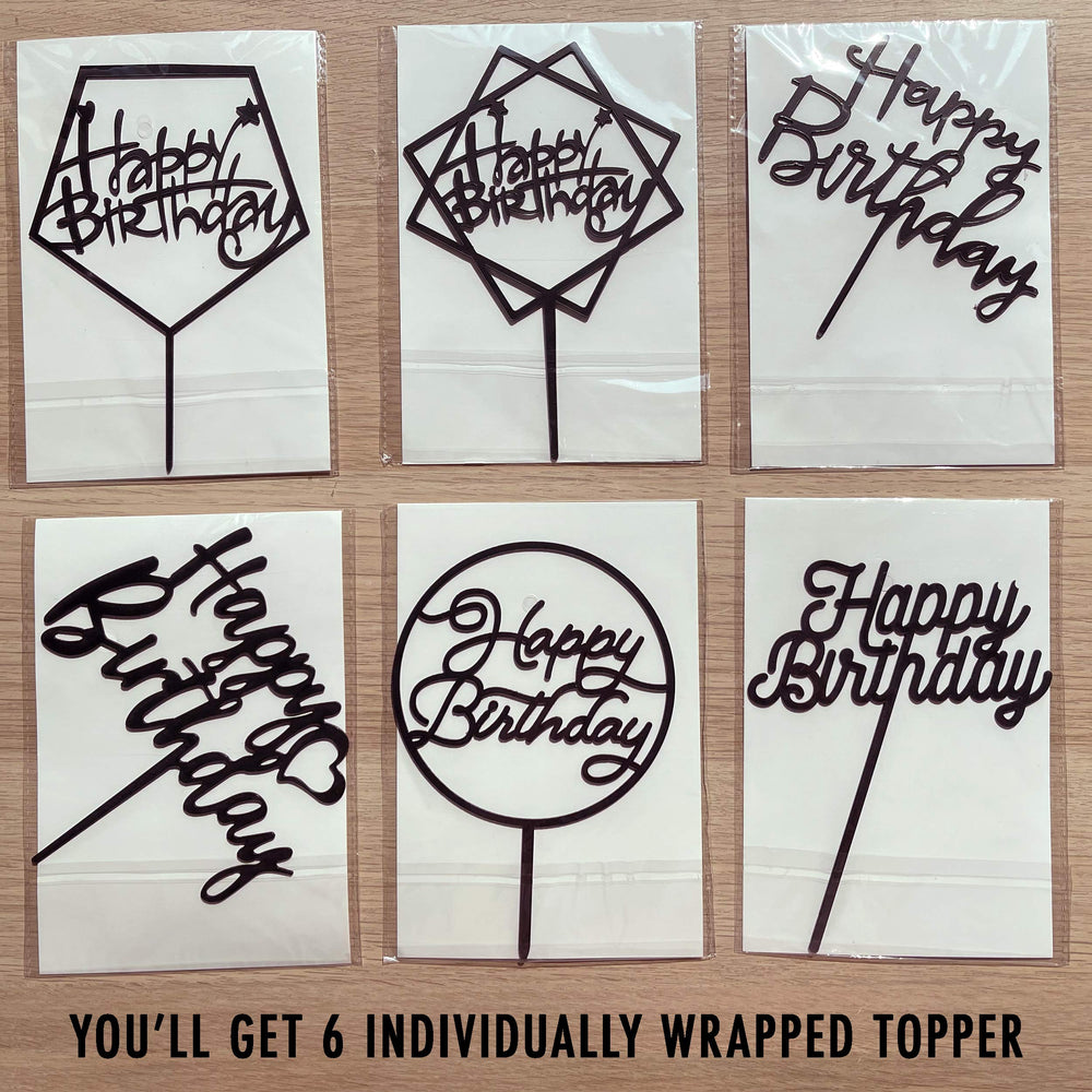 LetsCake toppers fit for all ages and party styles.