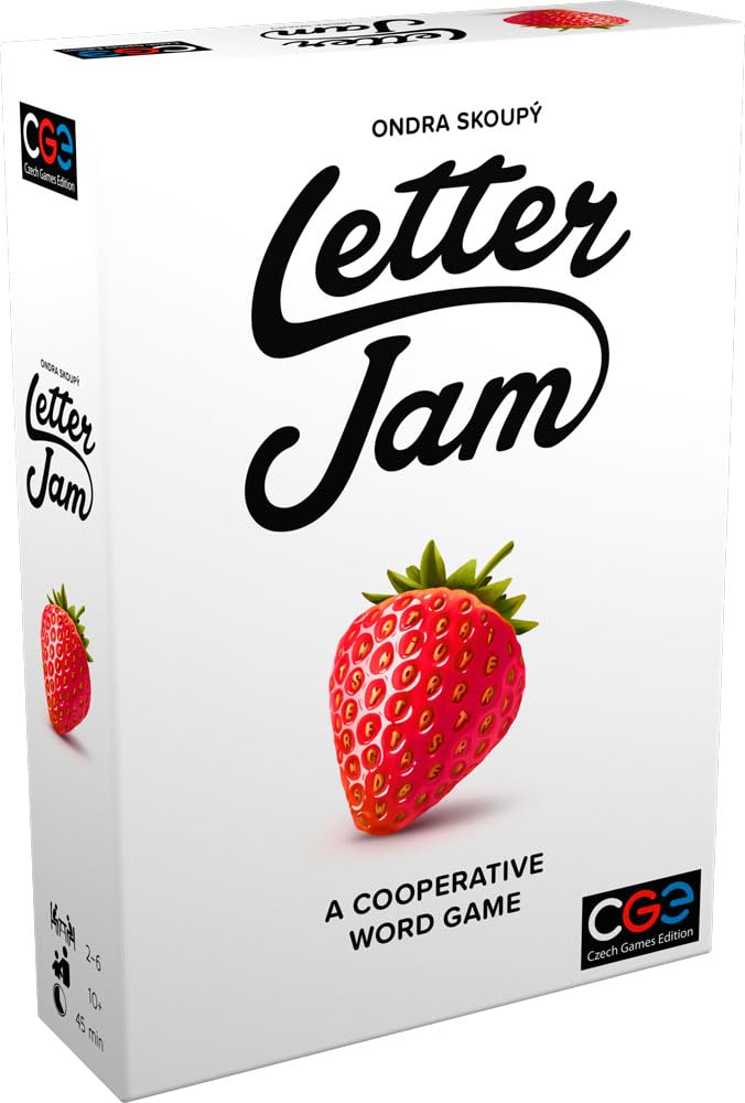Letter Jam showing cooperative gameplay with letters visible to all players.