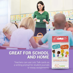 Letz Talk therapy session tool provides gentle prompts for family or individual work