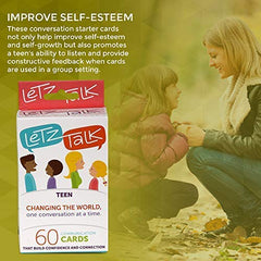 Letz Talk classroom-use prompts for SEL and discussion.