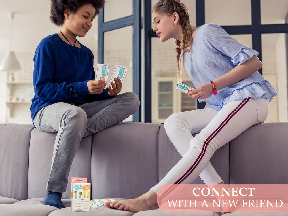 Letz Talk SEL-focused deck for teens to practice emotional awareness.