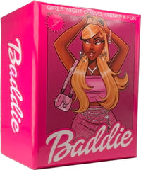 LewisRenee Baddie drinking cards pack for bachelorette parties and girls nights.
