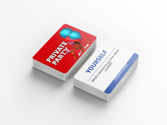 LewisRenee Private Party card deck formation helps conversation flow smoothly