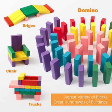 Lewo 48-piece set supports family game night for two or more players.