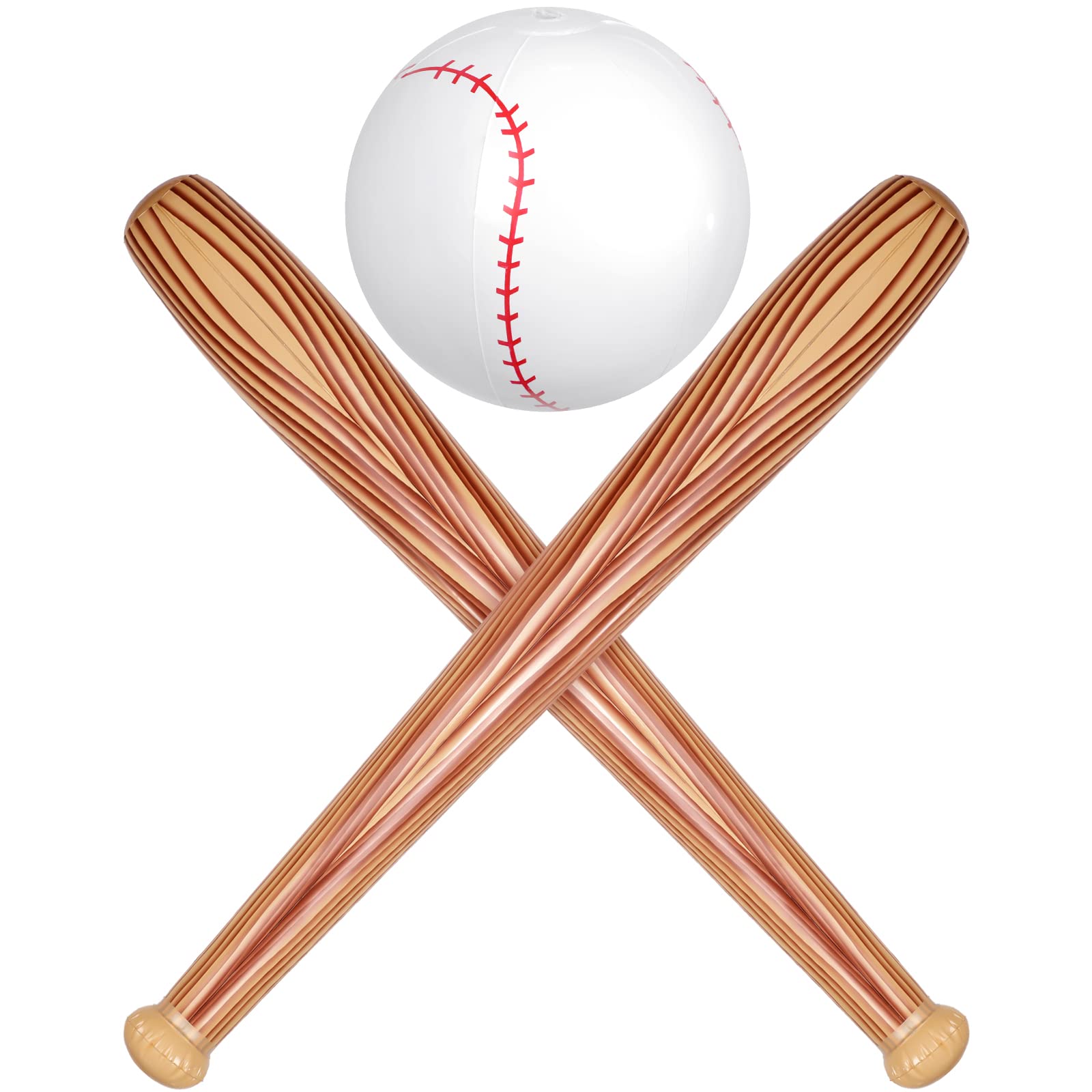 Lewtemi baseball bat and beach ball set for pool parties and outdoor play
