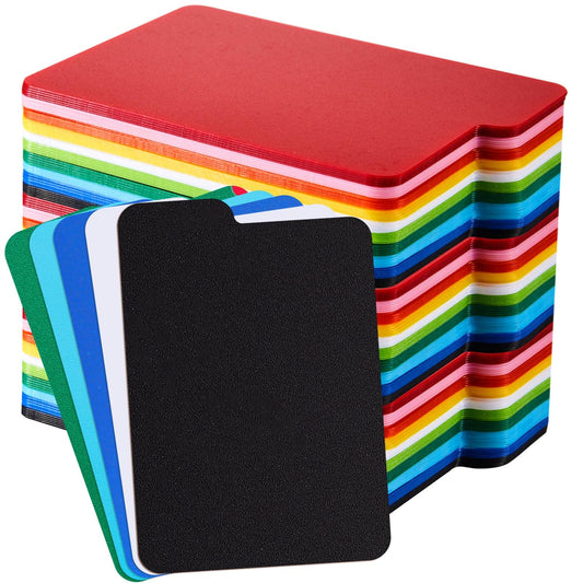 Lewtemi card dividers front view in multicolor pack for organized storage