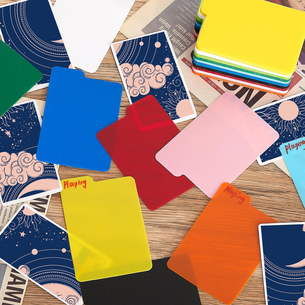 Lewtemi card dividers organization for cards and travel storage.